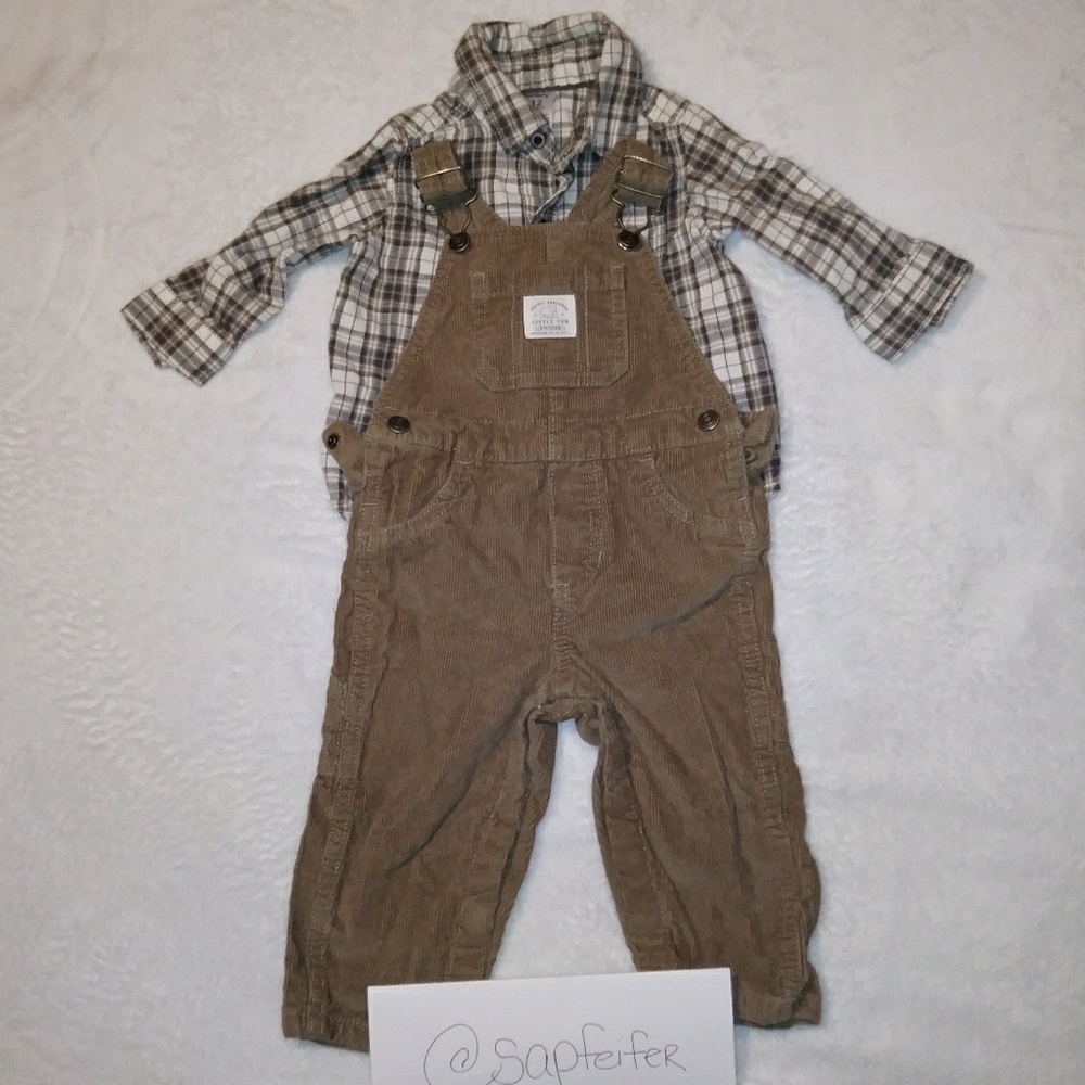 Carter's Overall outfit. Like New!!